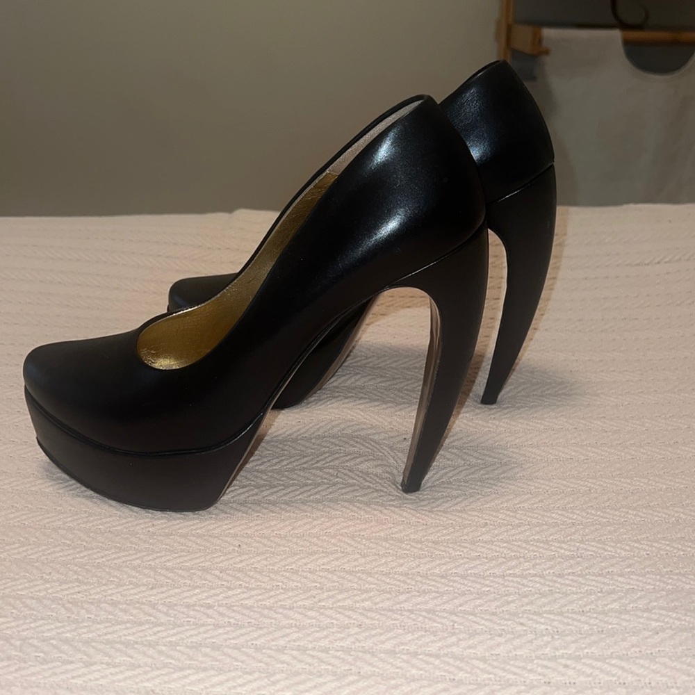 Walter Steiger Curved Heels Black 38 1/2